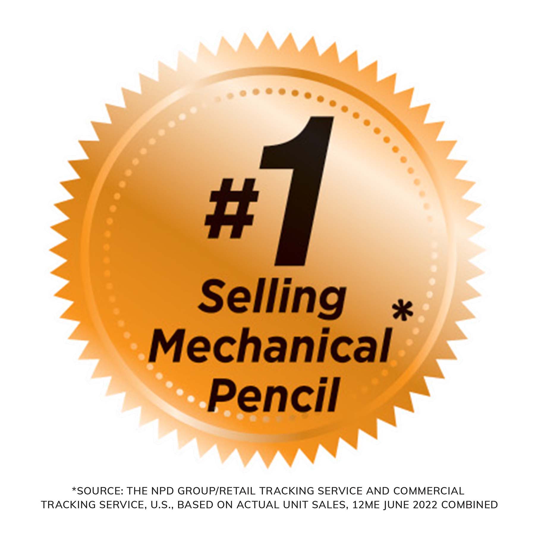 Mechanical Pencil Xtra Life, Assorted Colors, 40 Count