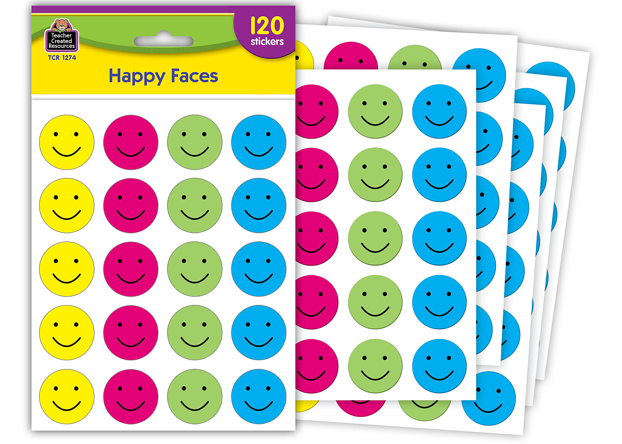 Happy Faces Stickers