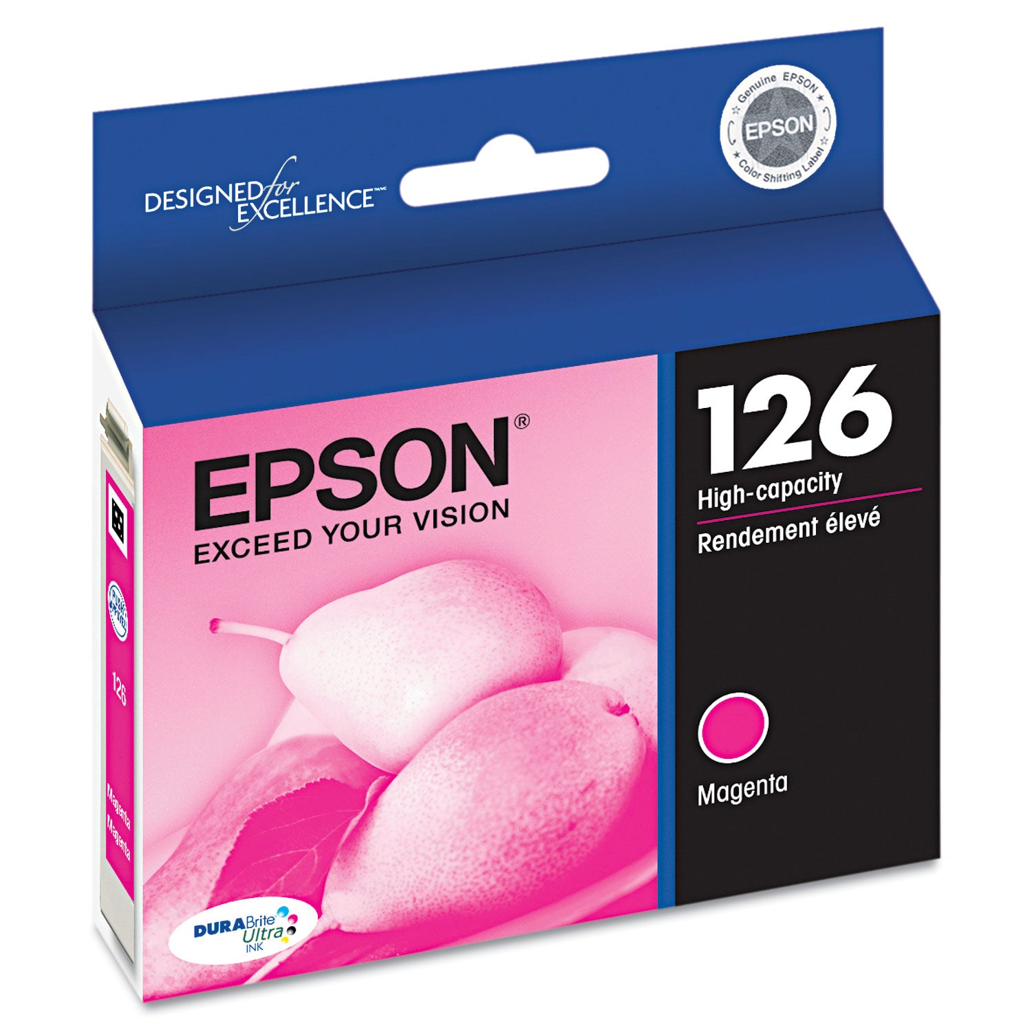 Epson DURABrite 126 Original Inkjet Ink Cartridge - Magenta - 1 Each