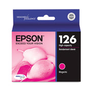 Epson DURABrite 126 Original Inkjet Ink Cartridge - Magenta - 1 Each