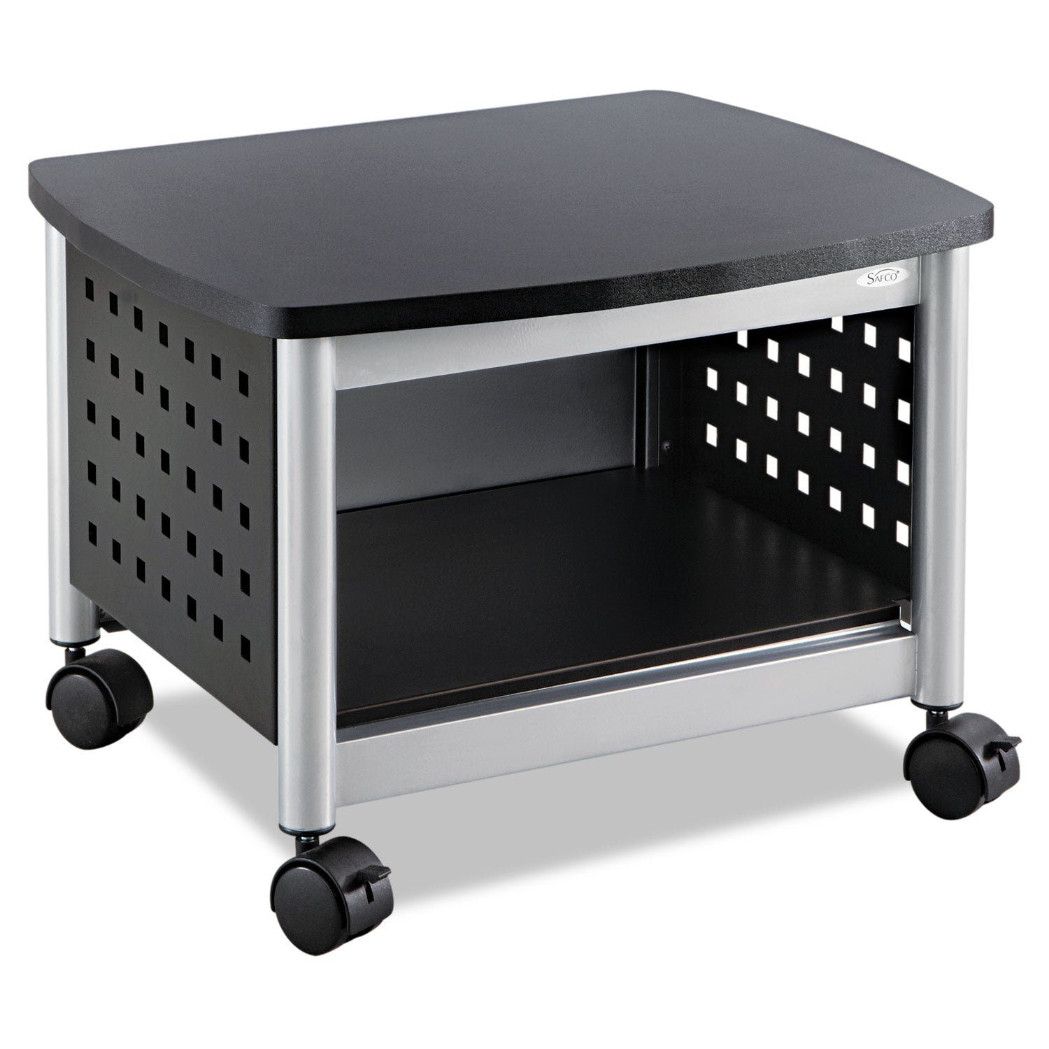 Stand Scoot Under Desk Prt Blk