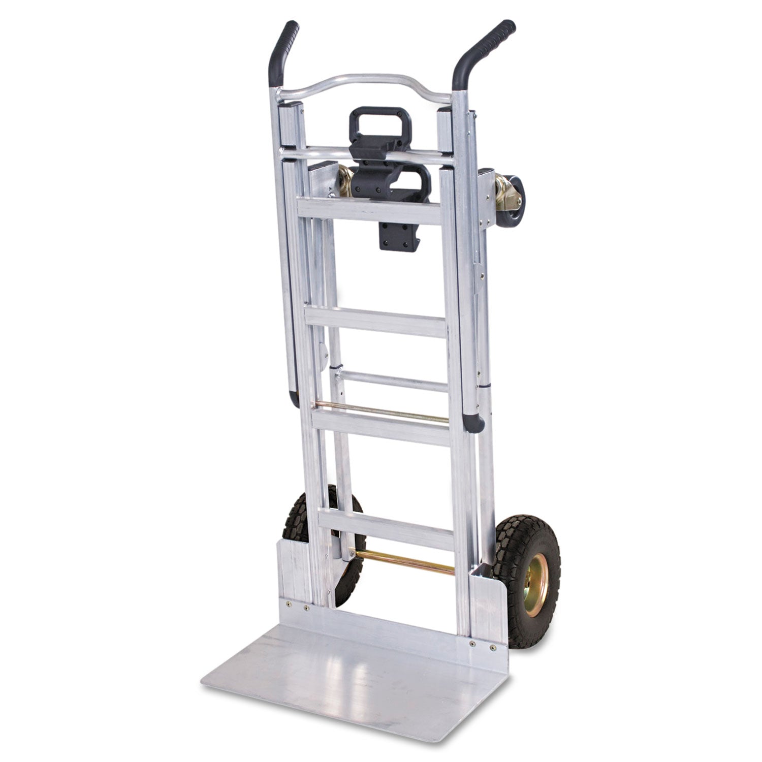 1000 lb Load Capacity - 4 Casters - Aluminum - 19" Width x 21" Depth x 47.50" Height - Silver Gray - 1 Each