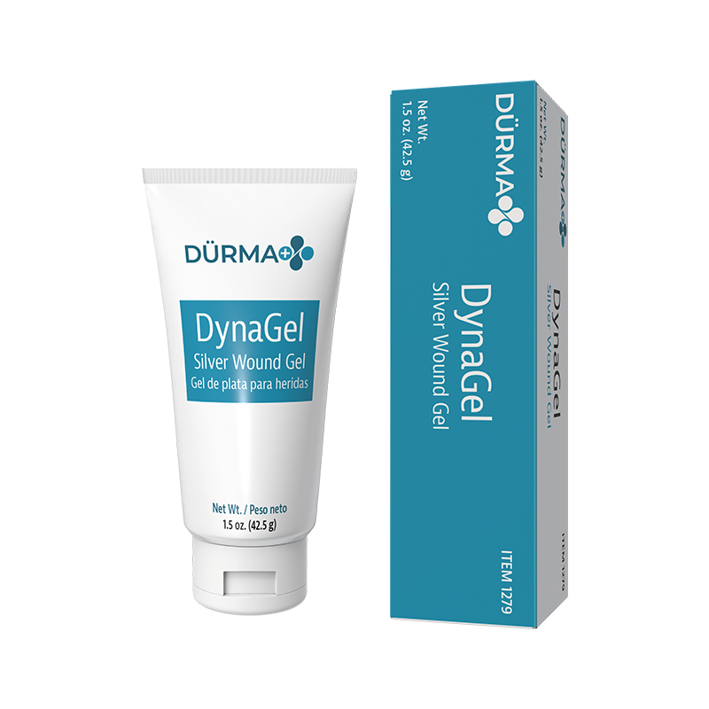 DynaGel Silver Wound Gel Rx, 1.5 oz. - 1 pcs per Box/24 Boxes per Case