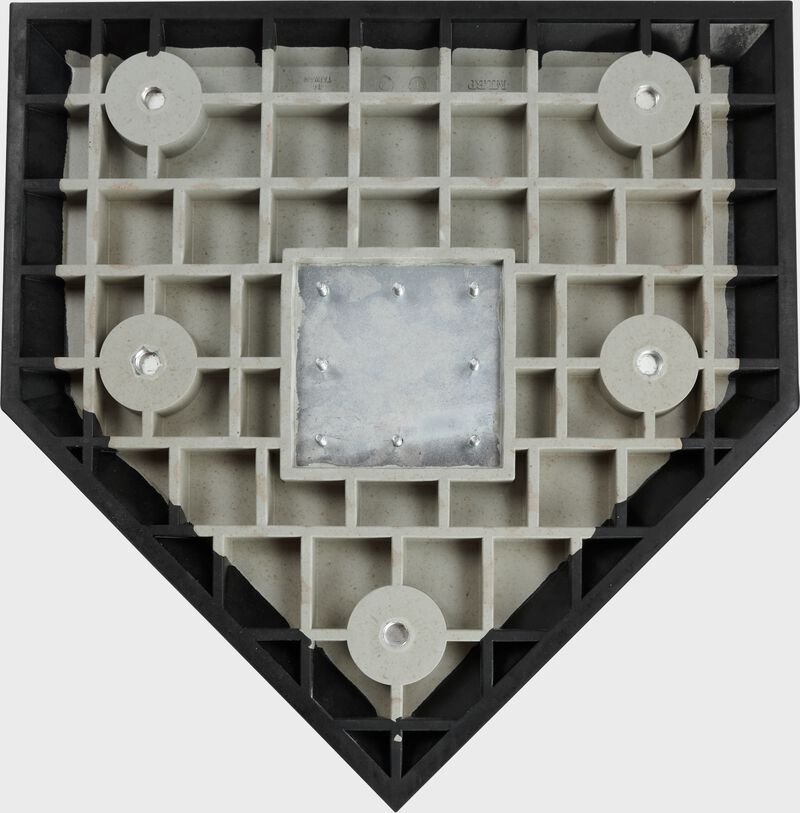 Hollywood Pro Style Home Plate - 17 In - White