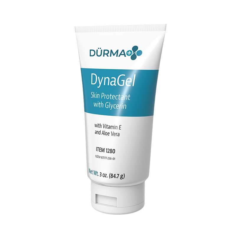 DynaGel Skin Protectant with Glycerin Vit E & Aloe, 3 oz. Tube - 24 Tubes per Case
