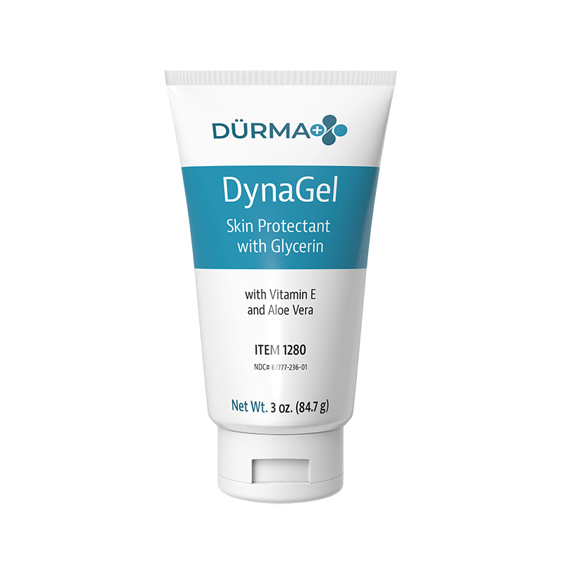 DynaGel Skin Protectant with Glycerin Vit E & Aloe, 3 oz. Tube - 24 Tubes per Case