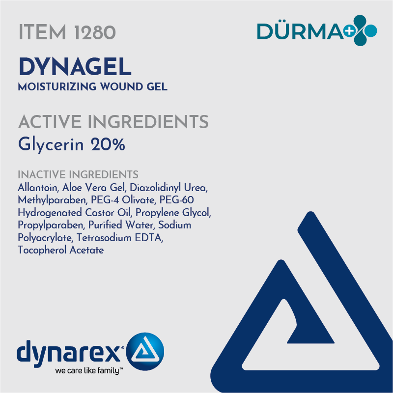 DynaGel Skin Protectant with Glycerin Vit E & Aloe, 3 oz. Tube - 24 Tubes per Case