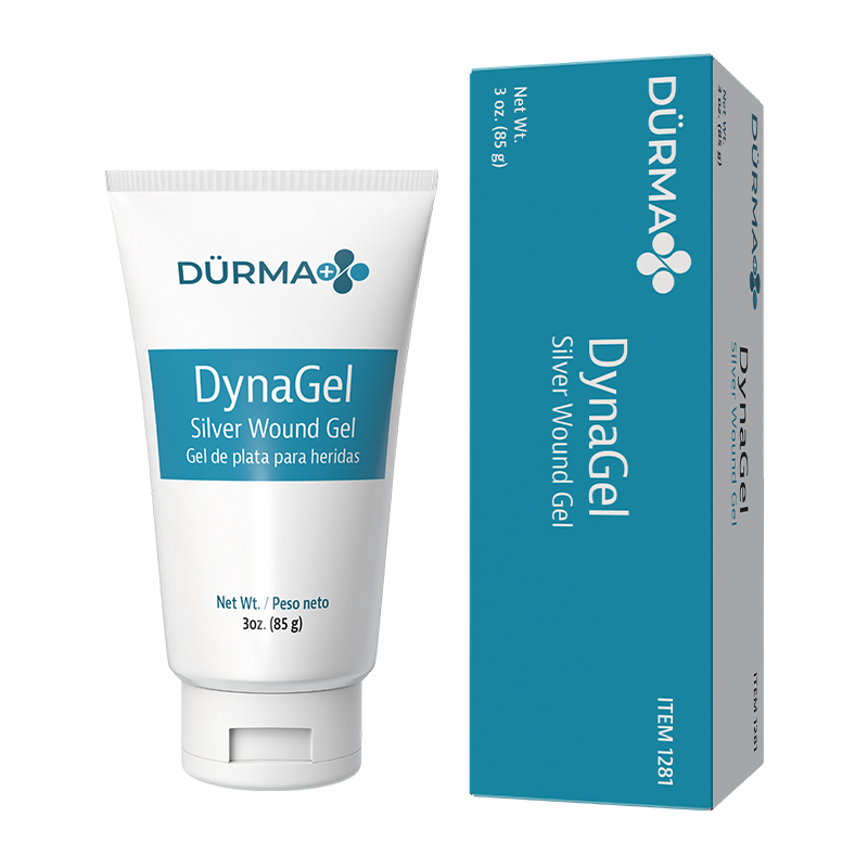 DynaGel Silver Wound Gel Rx, 3 oz. - 1 pcs per Box/24 Boxes per Case