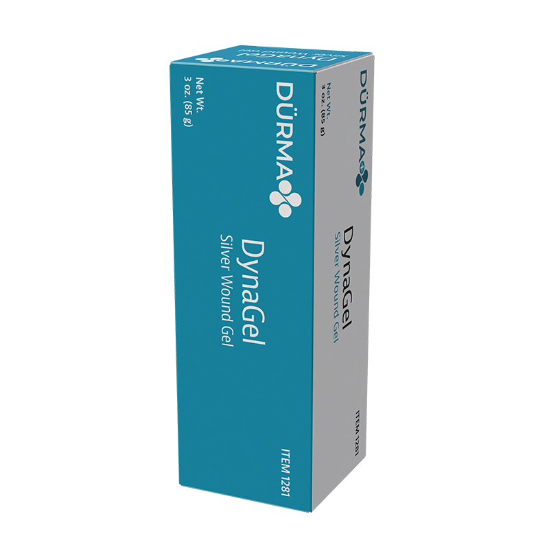 DynaGel Silver Wound Gel Rx, 3 oz. - 1 pcs per Box/24 Boxes per Case