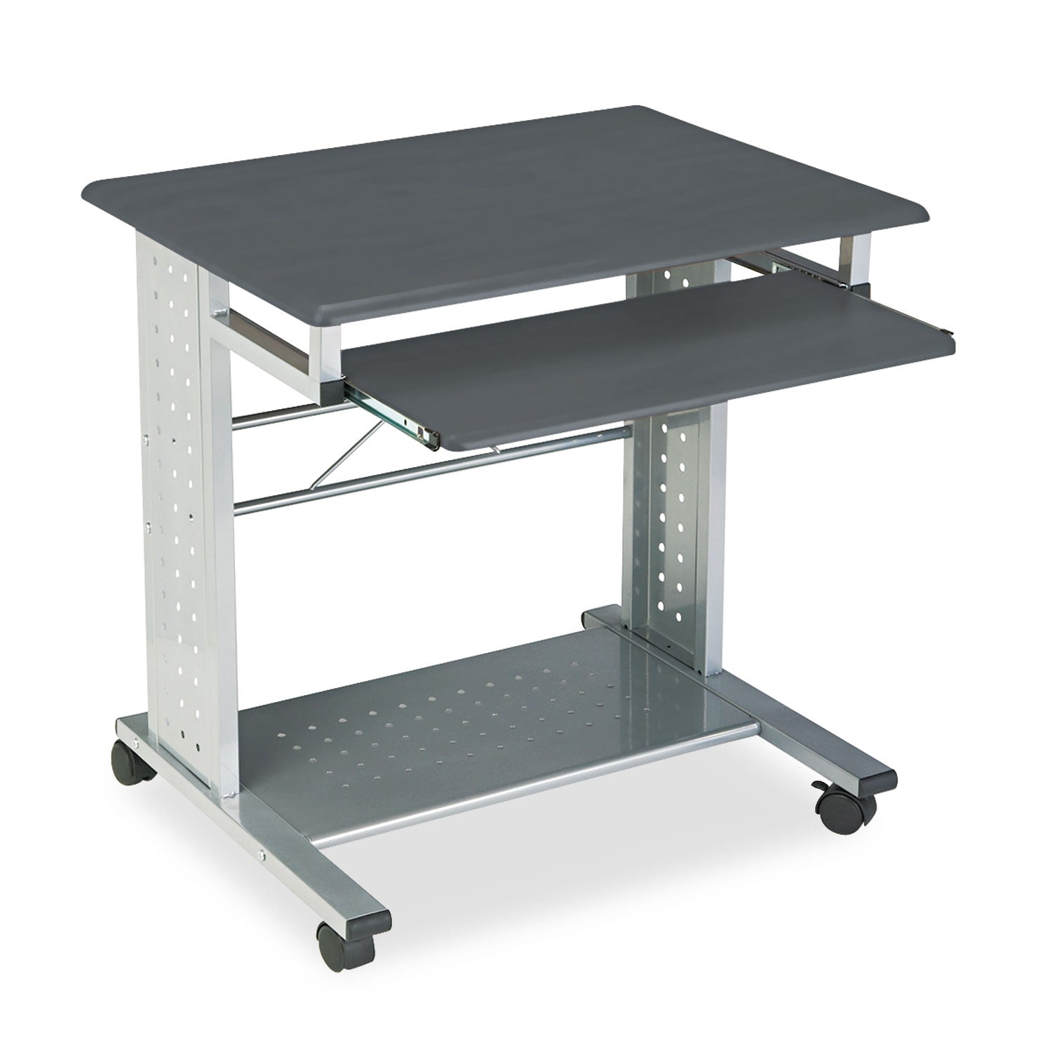 Rectangle Top - 29.75" Height x 29.75" Width x 23.50" Depth - Assembly Required - Charcoal Black - Steel - 1 Each