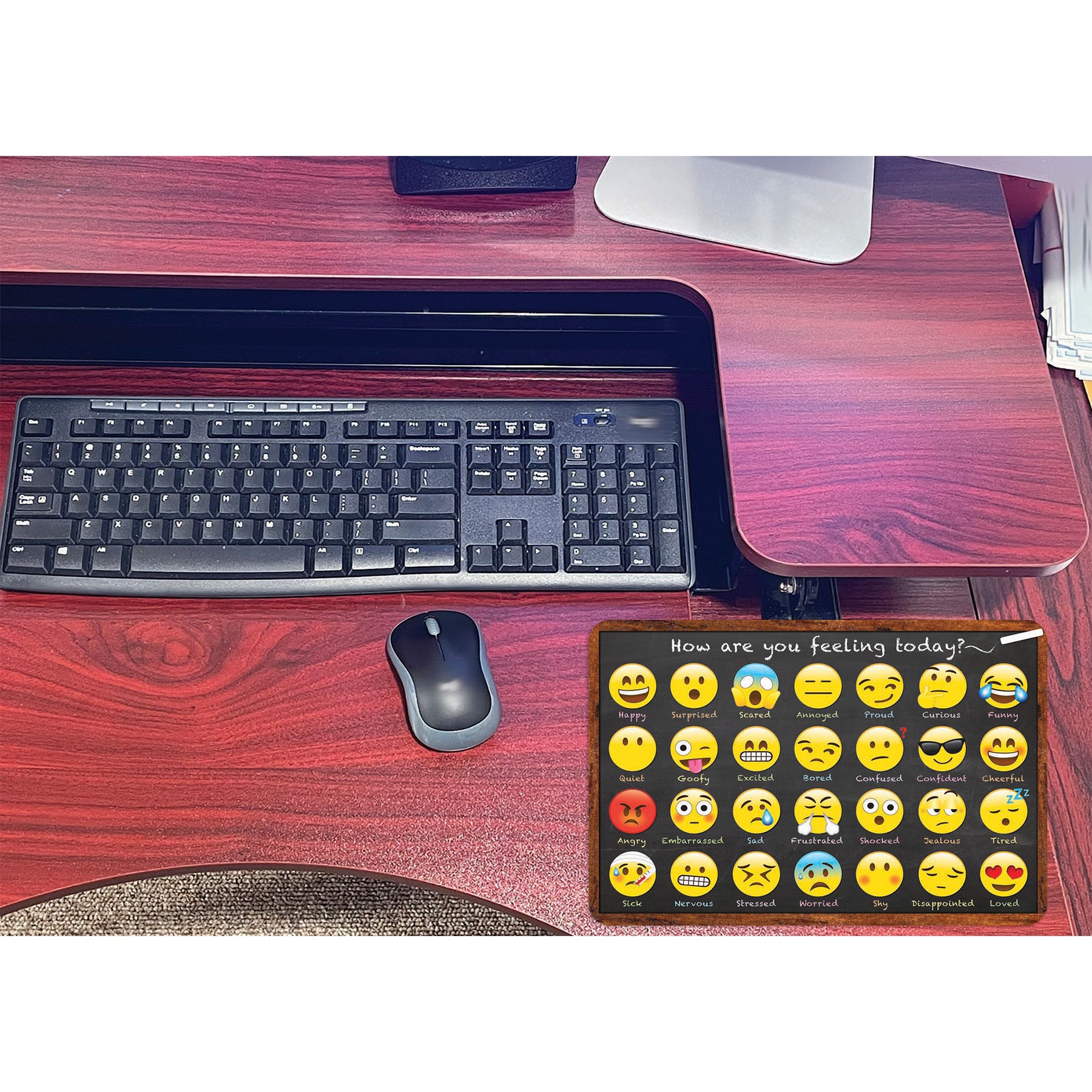 Computer Mouse Pad, 8" x 10", How are You Feeling