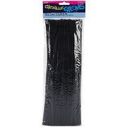 Darice Chenille Stems - Pipe Cleaners - Black - 0.24  Diameter - 12  Length - 100/ Pack