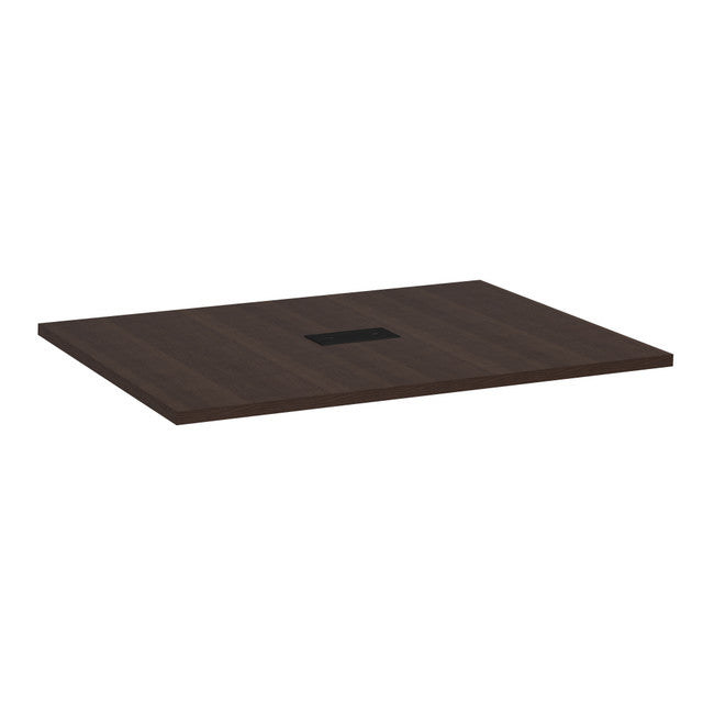 OfficeSource  60"W - 1/2 Rectangular Conference Table Top (Top Only) - Java