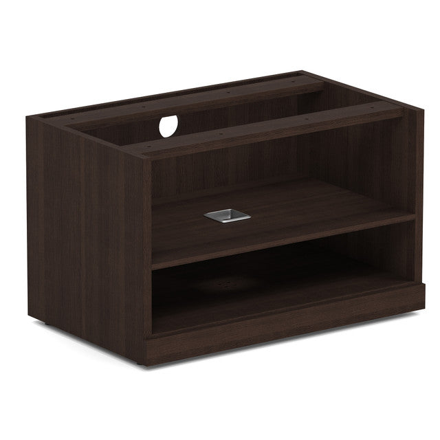 OfficeSource StandUp Standing Desk Open Shelf Cabinet (Top Not Included) - Java