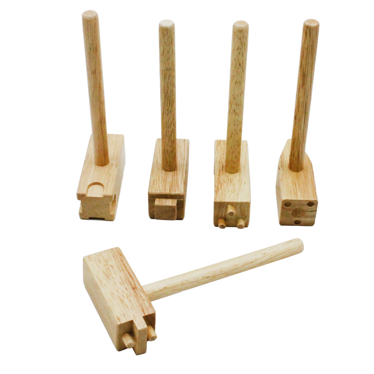 Wooden Clay Hammers  Pack of 5