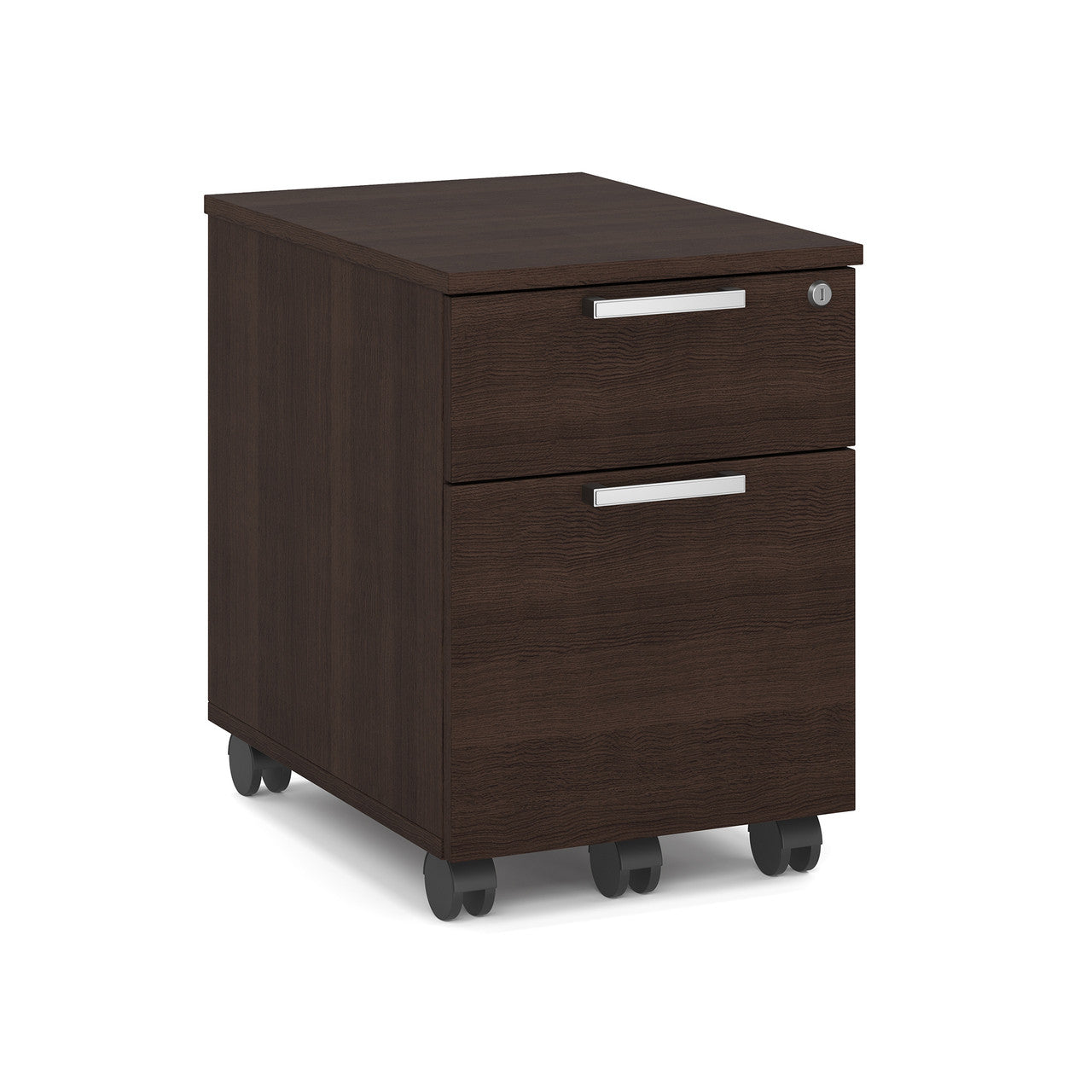 OfficeSource Laminate Mobile Box and File Pedestal - Java