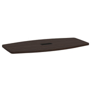 OfficeSource Conference Tables 72" Boat Shaped Top (Top Only) - Java