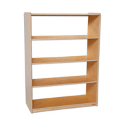 Bookshelf with Acrylic Back - 49"H