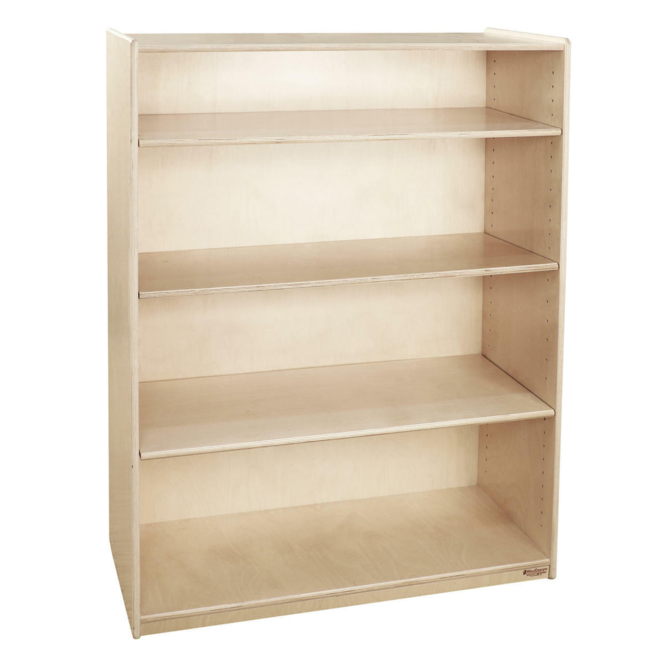 Bookshelf with Adjustable Shelves, 49"H
