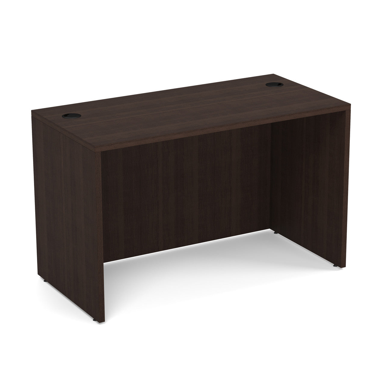 OfficeSource Laminate Desk Shell - 47''W x 24''D - Java