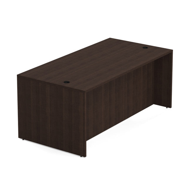 OfficeSource Laminate Desk Shell - 71''W x 36''D - Java