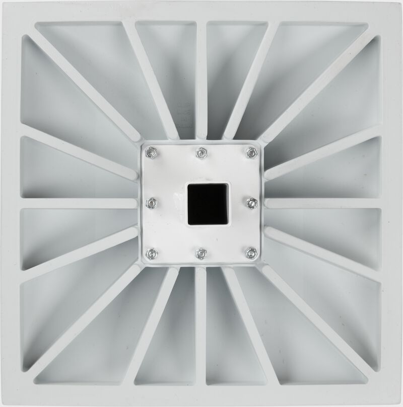 Hollywood Slider Base - 15 In - White
