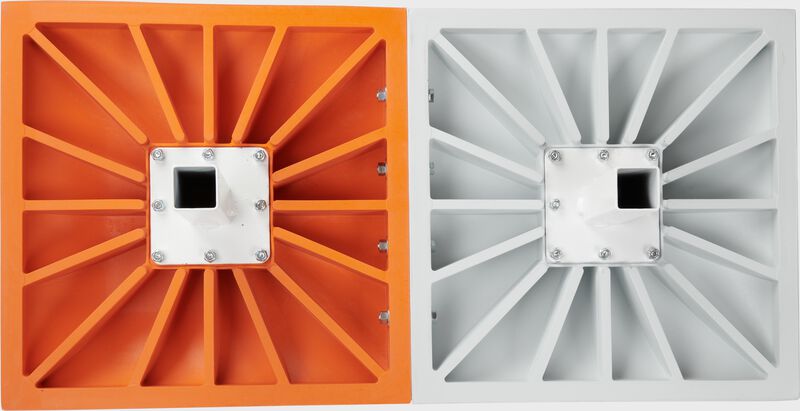 Hollywood Slider Double First Base - Set Of 3 - 15 In X 30 In - Orange - White