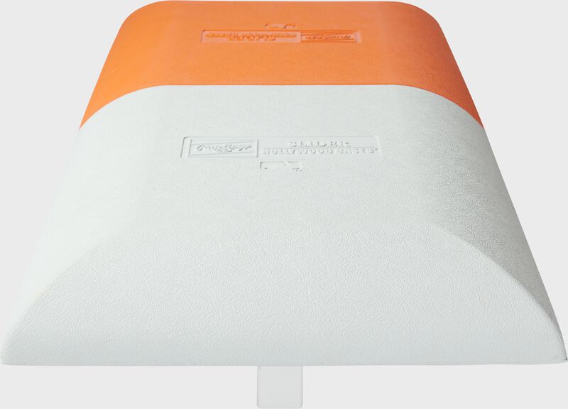 Hollywood Slider Double First Base - 15 In X 30 In - Orange - White