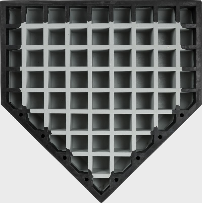 Hollywood Bury-All Home Plate - 17 In - White