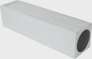 Hollywood 4-Sided Pro Pitching Rubber - 24 In X 6 In - White