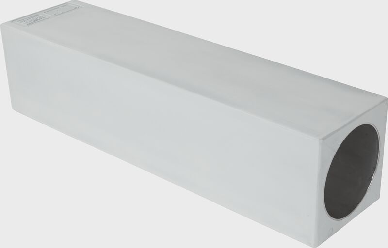 Hollywood 4-Sided Pro Pitching Rubber - 24 In X 6 In - White