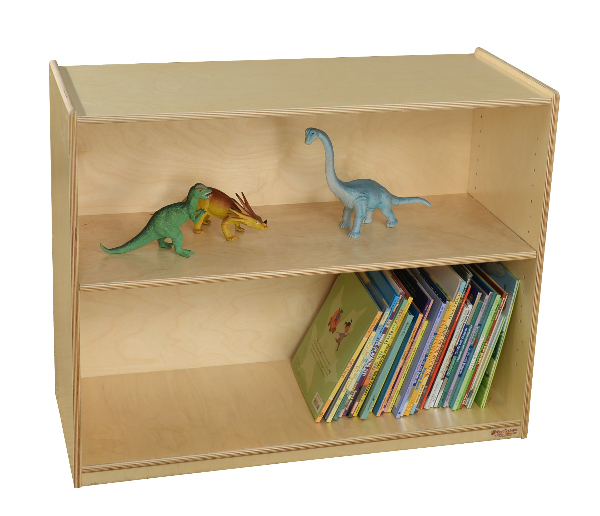 Bookshelf with Adjustable Shelves, 29-1/16"H
