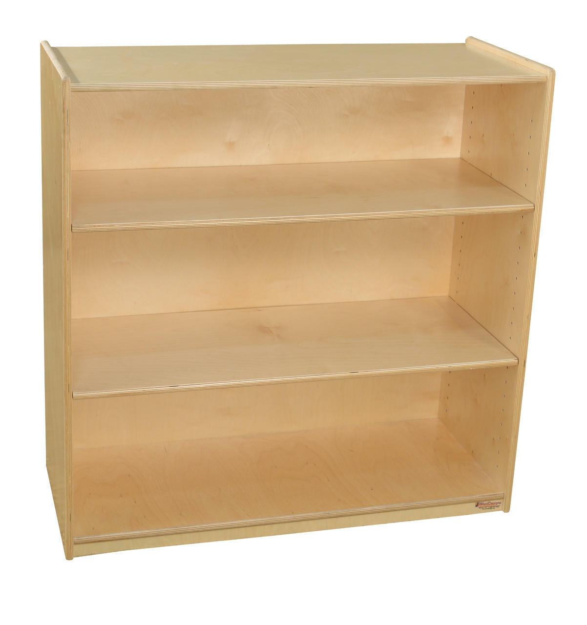 Bookshelf with Adjustable Shelves, 36-3/4"H