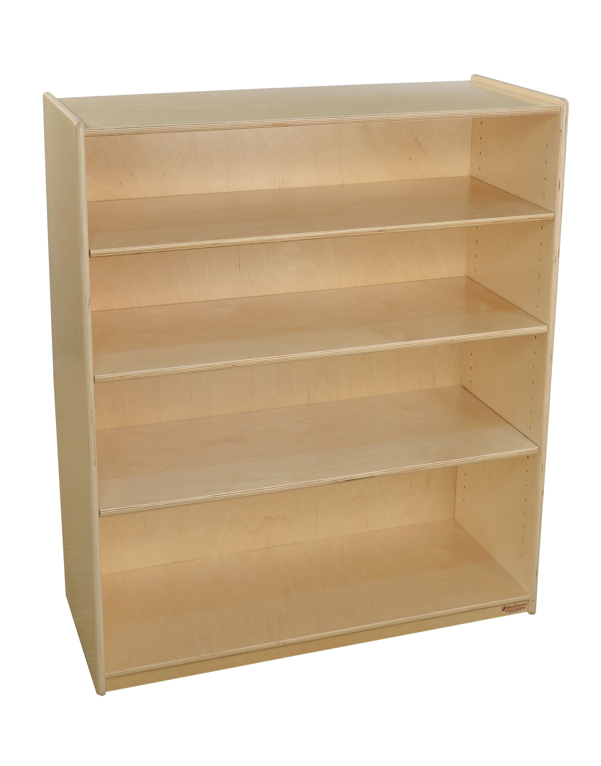 Bookshelf with Adjustable Shelves, 42-7/16"H
