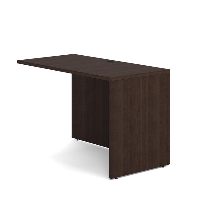 OfficeSource Laminate Reversible Return - 47''W x 24''D - Java