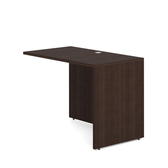 OfficeSource Laminate Reversible Return - 42''W x 24''D - Java