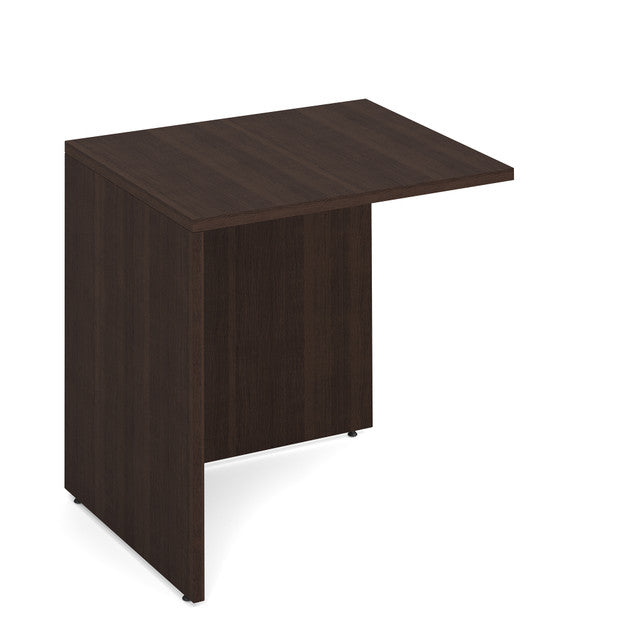 OfficeSource Laminate Reversible Return - 30"W x 24"D - Java
