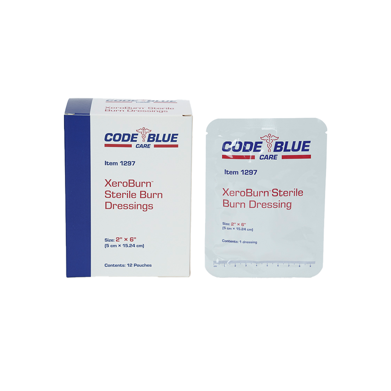 XeroBurn Sterile Burn Dressing, 2" x 6" - 12 pcs per Box/16 Boxes per Case