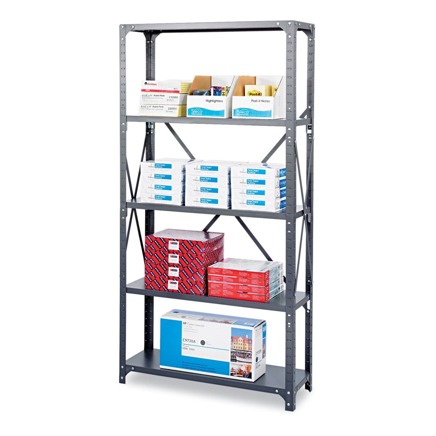 Shelving Steel Comm 6 Pack