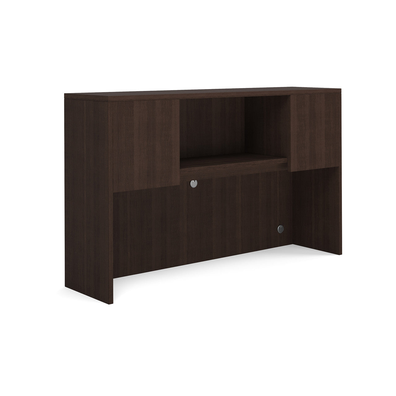 OfficeSource Laminate Open Hutch - 60"W - Java