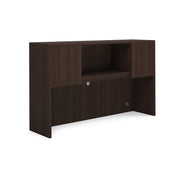 OfficeSource Laminate Open Hutch - 60"W - Java