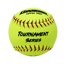 Softballs - Fastpitch - Tournament, 12", Synthetic - Pack Of 12 (Model # - 12FPSC TRNY)