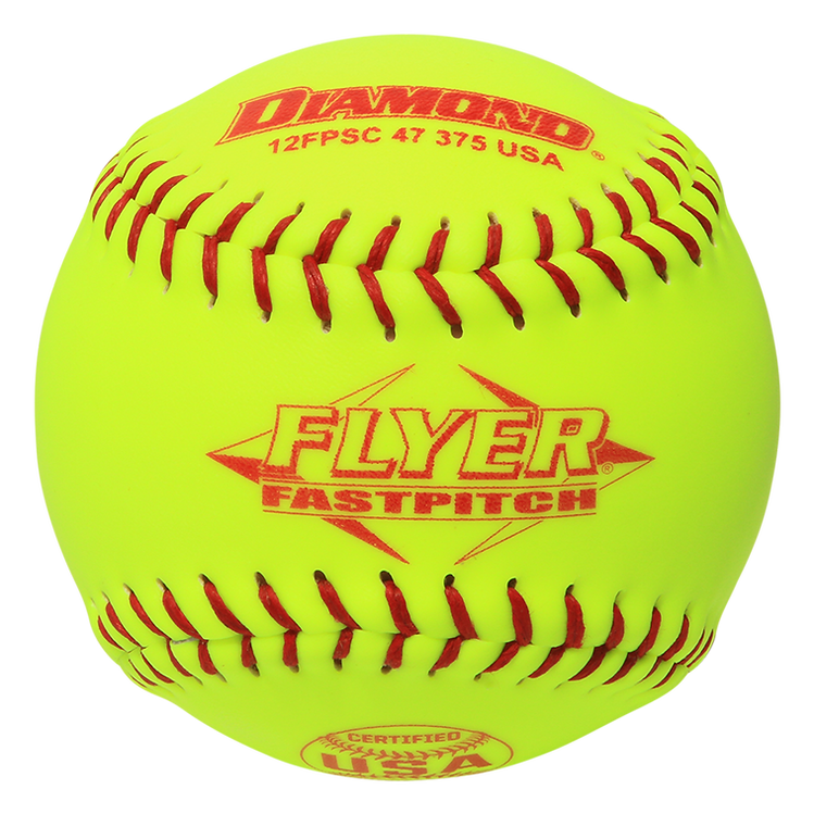 Softballs - Fastpitch - USA, 12", Synthetic - Pack Of 12 (Model # - 12FPSC 47 375 USA)