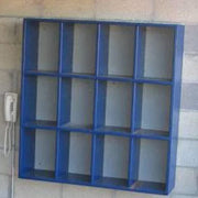 Helmet Rack - 12 Helmet Capacity (3 Rows of 4)