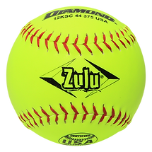 Softballs - Slowpitch - USA, 12", Cork, Synthetic - Pack Of 12 (Model # - 12KSC 44 375 USA)