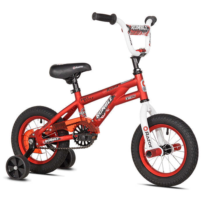 12" Razor Rumble,Red/White