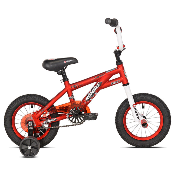 12" Razor Rumble,Red/White
