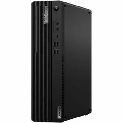Lenovo - ThinkCentre M75s Gen 5 12TA000RUS Desktop Computer - AMD Ryzen 5 PRO 8500G - 16 GB - 256 GB SSD - Small Form - Black