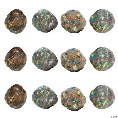 Small Rock Bouncing Balls - 12 Pieces