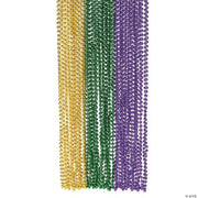Mardi Gras Beads - 48 Pieces